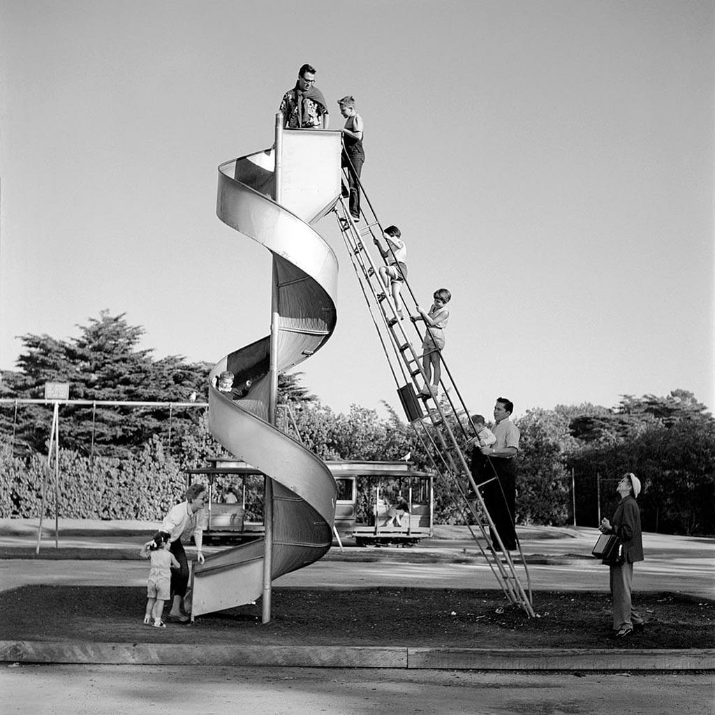 San Francisco, November 8, 1955, Photograph by Vivian Maier, ©Estate of Vivian Maier, Courtesy Maloof Collection and Howard Greenberg Gallery, New York